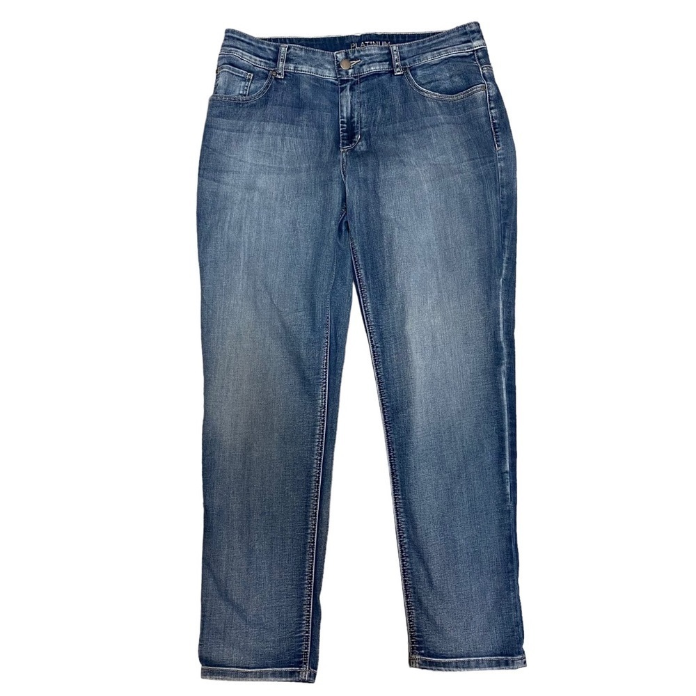 Chico's Platinum Jeans Size 1‎ Medium Ladies 8